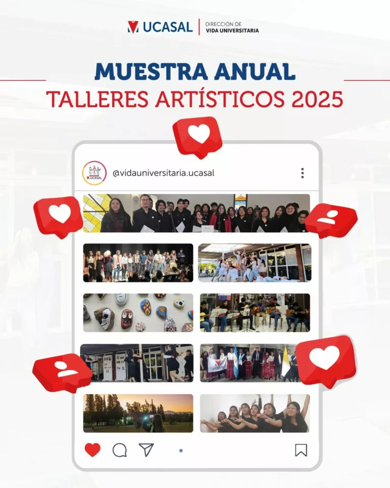 🎨 MUESTRA ANUAL DE TALLERES ARTÍSTICOS UCASAL 🎭🎶🖼️¡Te invitamos a compartir el talento, la c