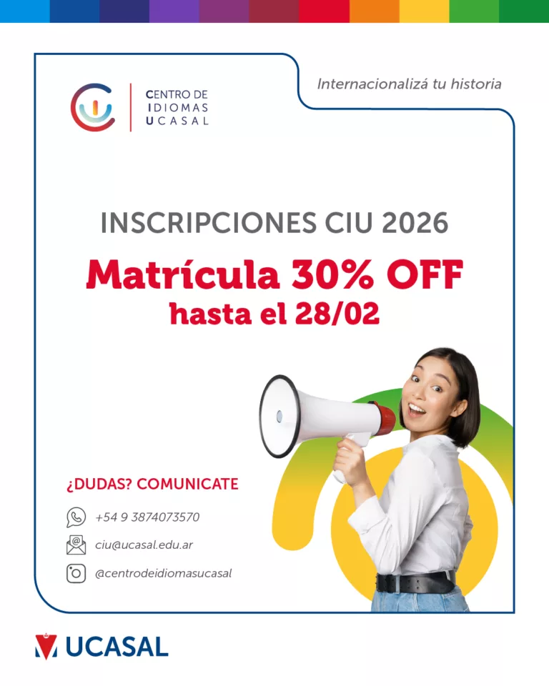 FEBRERO Feed Matricula 30% OFF