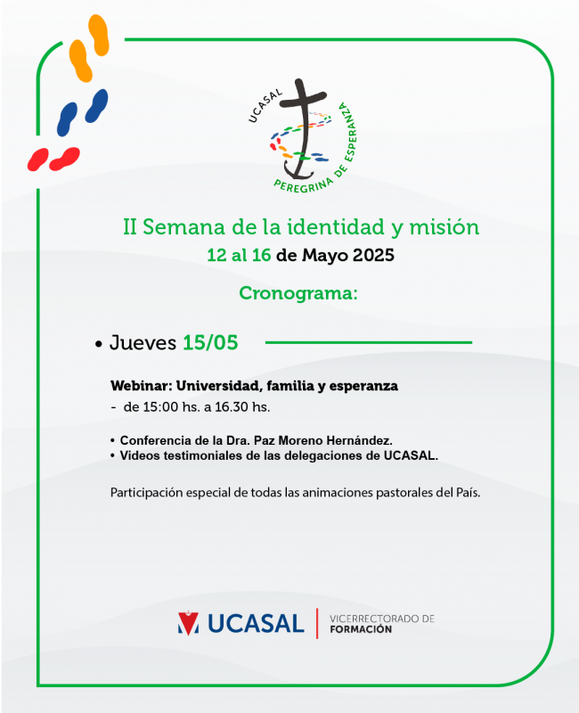 Jueves 15 - Publicacion - Programa - semana de la Identidad y la Misión 2025